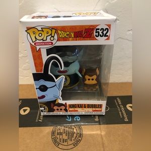 Funko King Kai & Bubbles sold as is please look at photo